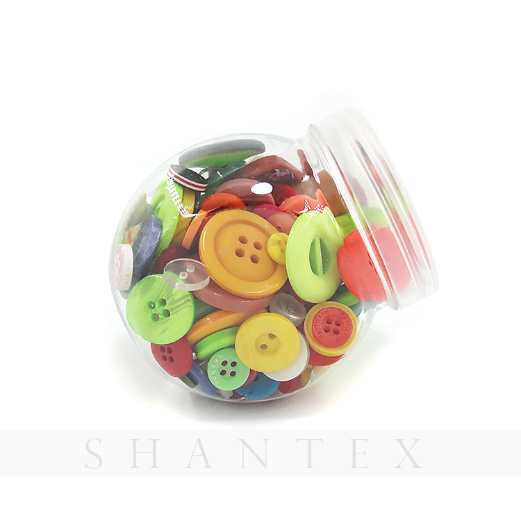 Botón redondo de la botella del botón de la resina del botón redondo al por mayor para DIY de los niños